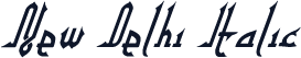 New Delhi Italic