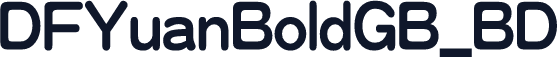 DFYuanBoldGB_BD