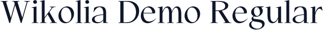Wikolia Demo Regular