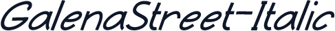 GalenaStreet-Italic