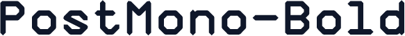 PostMono-Bold
