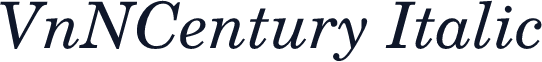 VnNCentury Italic