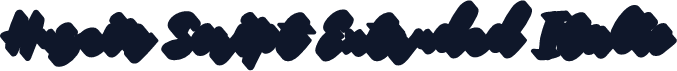 Husein Script Extruded Italic