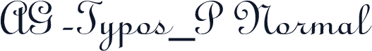 AG-Typos_P Normal
