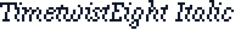 TimetwistEight Italic