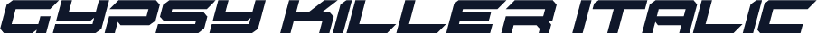Gypsy Killer Italic