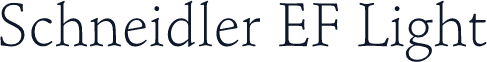 Schneidler EF Light
