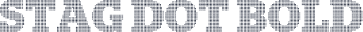 Stag Dot Bold