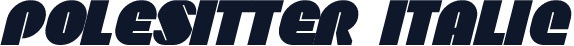 Polesitter Italic