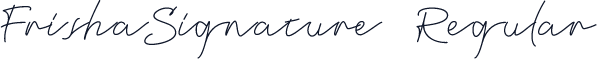 FrishaSignature-Regular
