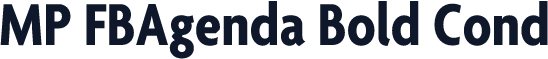 MP FBAgenda Bold Cond