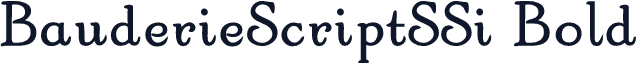 BauderieScriptSSi Bold