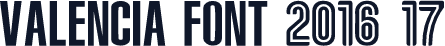 Valencia font 2016-17