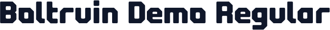 Boltruin Demo Regular