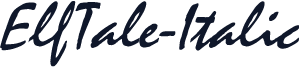 ElfTale-Italic