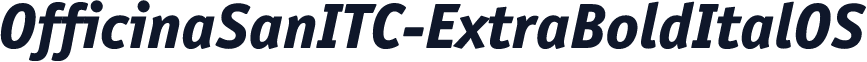 OfficinaSanITC-ExtraBoldItalOS
