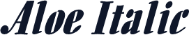 Aloe Italic