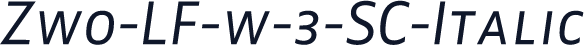 Zwo-LF-w-3-SC-Italic