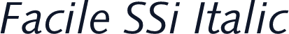 Facile SSi Italic