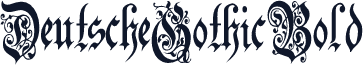 DeutscheGothicBold