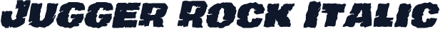 Jugger Rock Italic