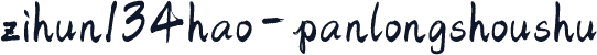 zihun134hao-panlongshoushu
