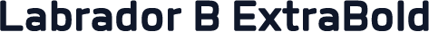 Labrador B ExtraBold