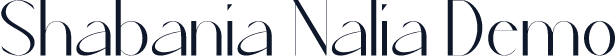 Shabania Nalia Demo