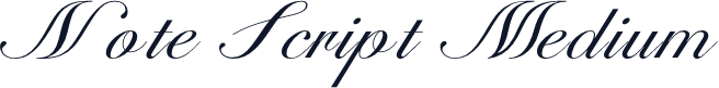 Note Script Medium