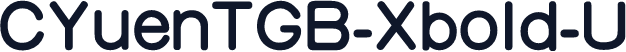 CYuenTGB-Xbold-U