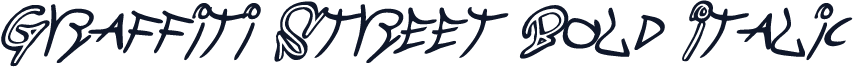 Graffiti Street Bold Italic