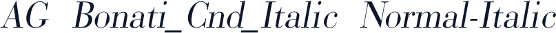 AG Bonati_Cnd_Italic Normal-Italic
