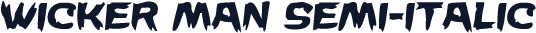 Wicker Man Semi-Italic