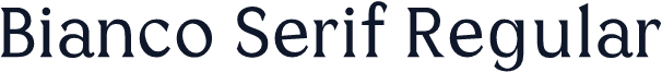 Bianco Serif Regular