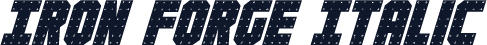 Iron Forge Italic