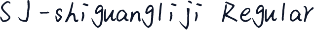 SJ-shiguangliji Regular