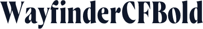 WayfinderCFBold