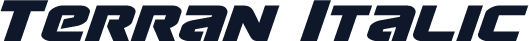 Terran Italic