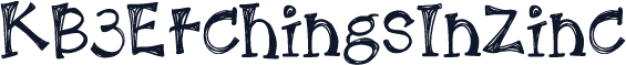 KB3EtchingsInZinc
