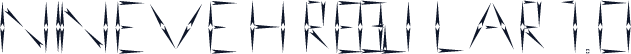 nineveh regular 1.0