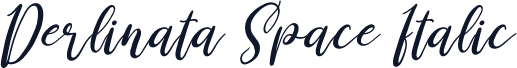 Derlinata Space Italic
