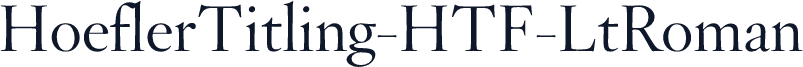 HoeflerTitling-HTF-LtRoman
