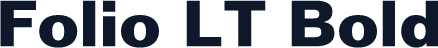 Folio LT Bold