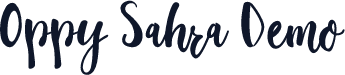 Oppy Sahra Demo