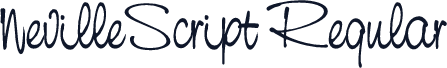 NevilleScript Regular