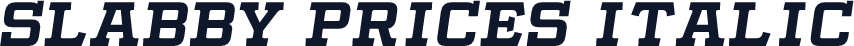 Slabby Prices Italic