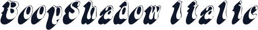 BoopShadow Italic