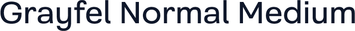 Grayfel Normal Medium