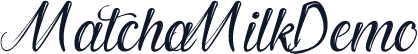 MatchaMilkDemo