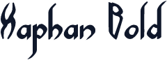 Xaphan Bold